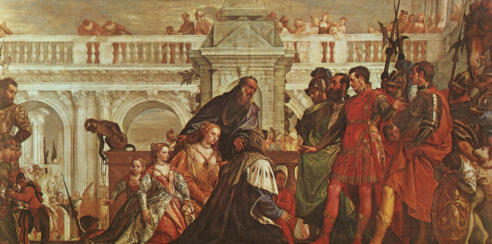  Paolo  Veronese The Family of Darius before Alexander
